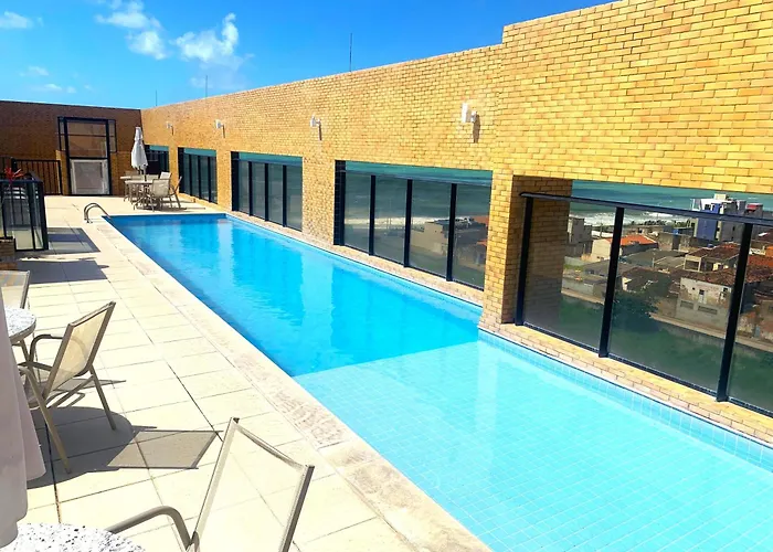 Apartamento 50M Praia- Piscina - Vista Mar - Academia -