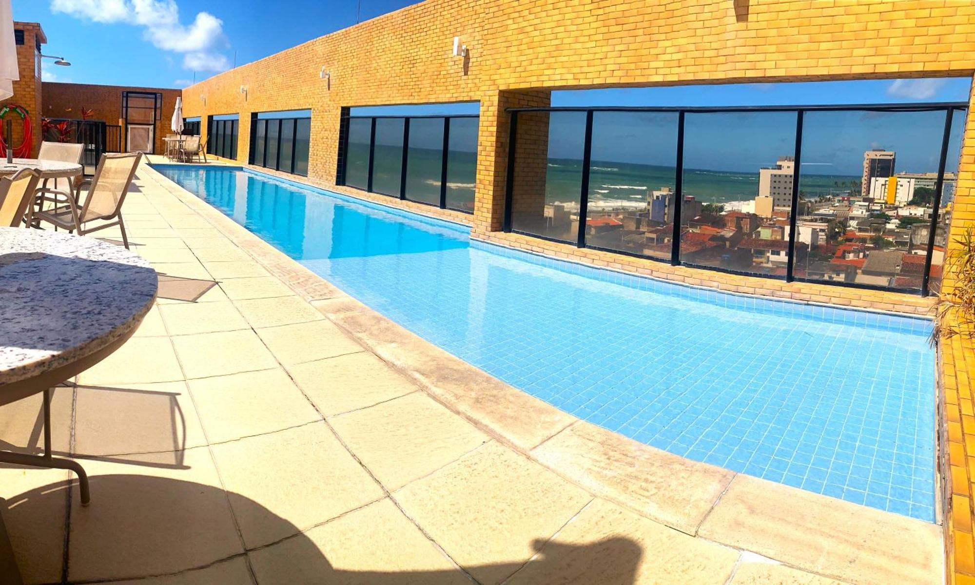 Apartamento 50M Praia- Piscina - Vista Mar - Academia - Apartment