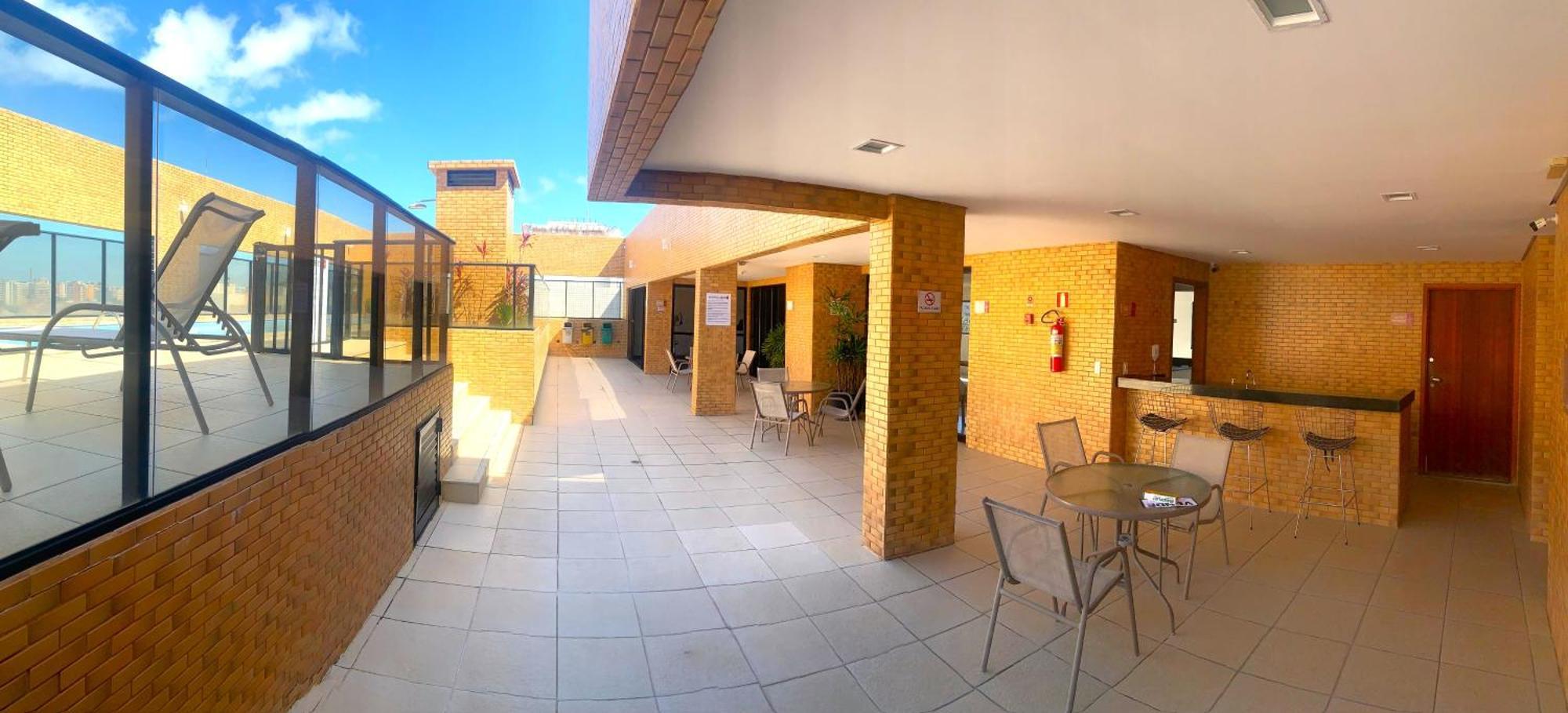 50m Praia- Piscina - Vista Mar - Academia - Maceio (Alagoas)