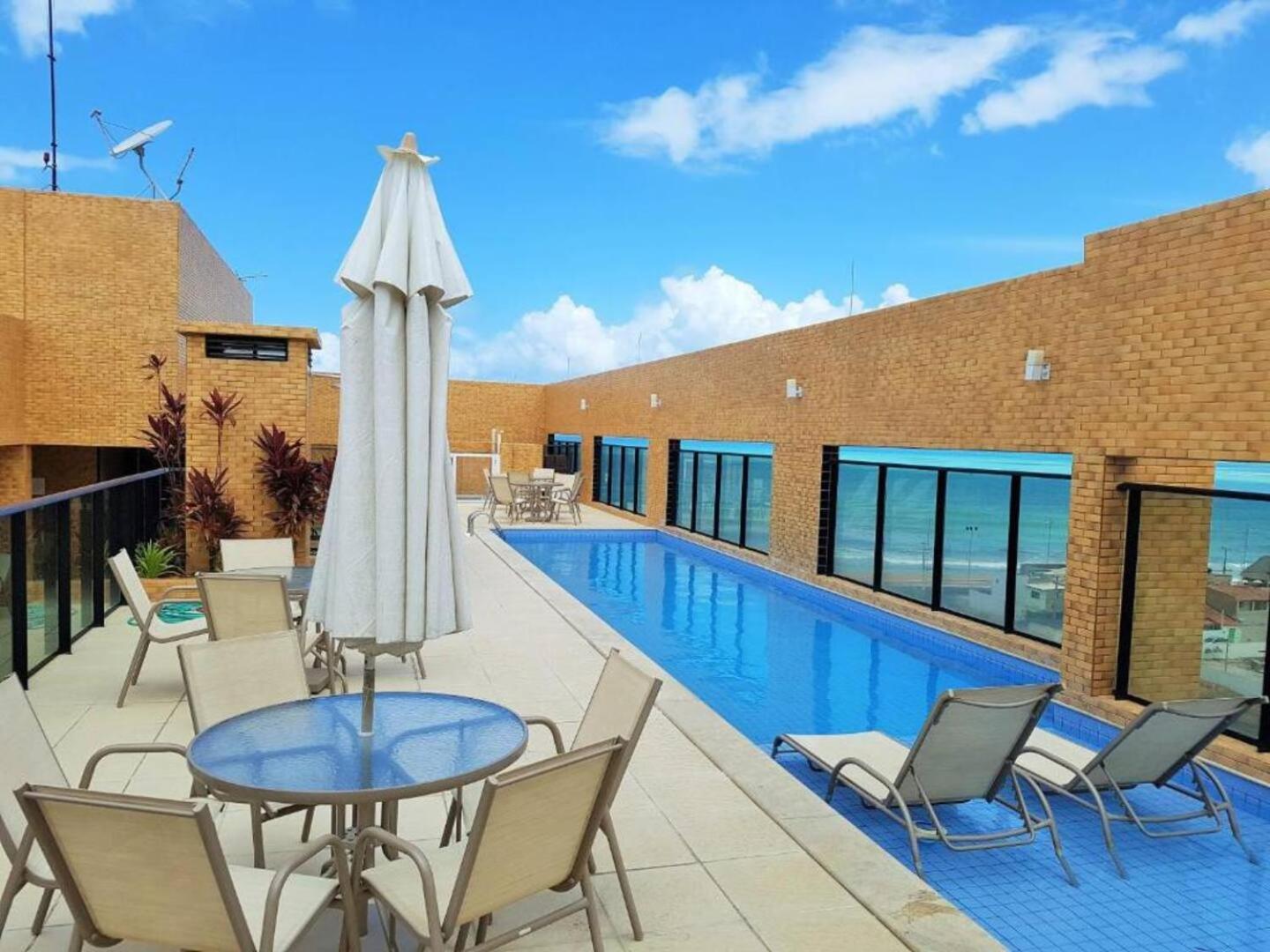 Apartment 50m Praia- Piscina - Vista Mar - Academia - Maceio (Alagoas)